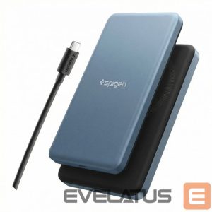 Kitos prekės Spigen  Spigen EA2205MQ Essential MagSafe 5000MAH 22.5W QI2 Power Bank - Navy Blue 