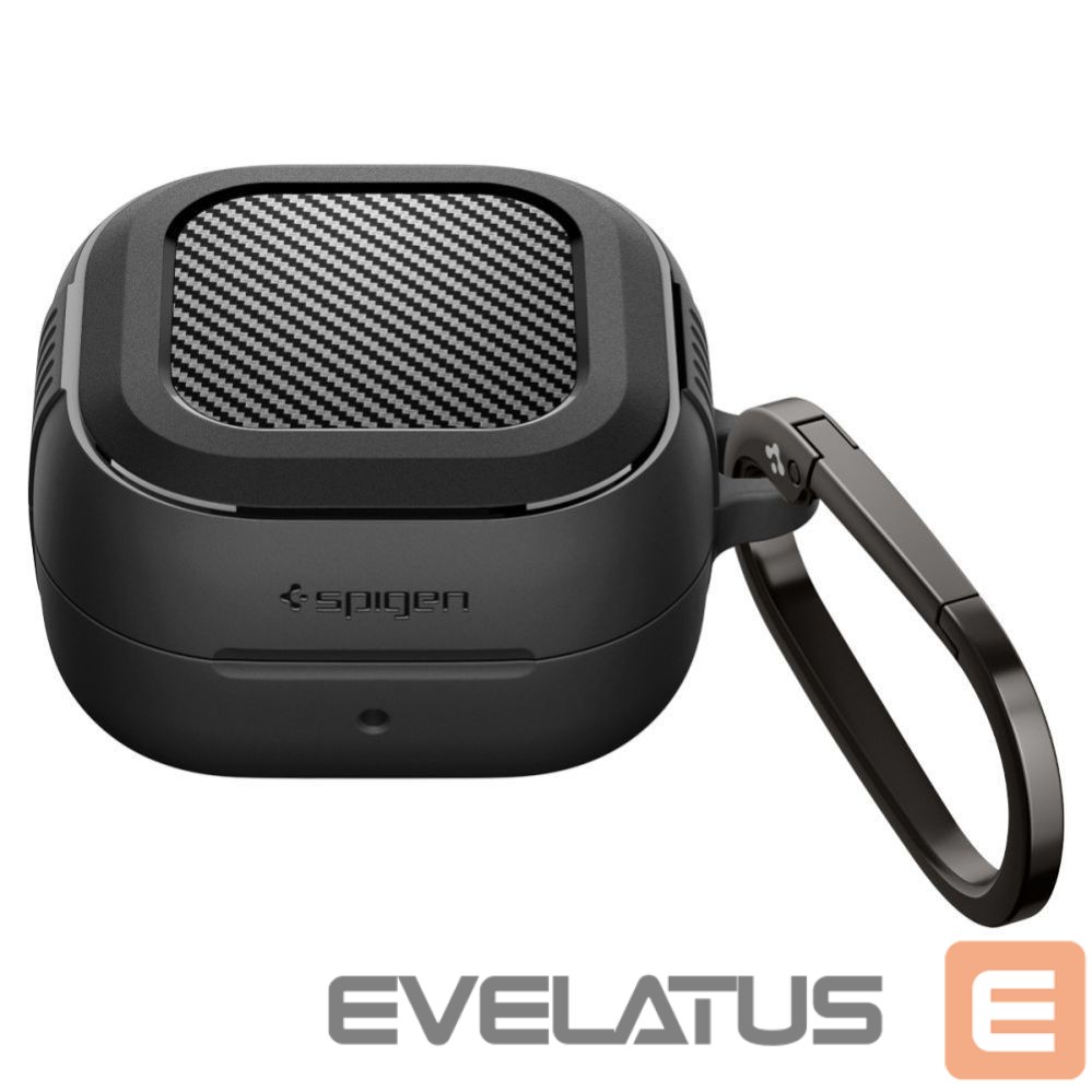 Kitos prekės Spigen Spigen Rugged Armor Case for Samsung Galaxy Buds 4 / 4 Pro - Matte Black