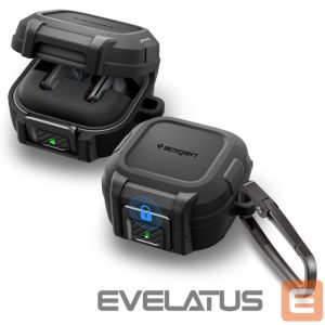 Kitos prekės Spigen  Spigen Lock Fit Case for Samsung Galaxy Buds 4 / 4 Pro - Matte Black 
