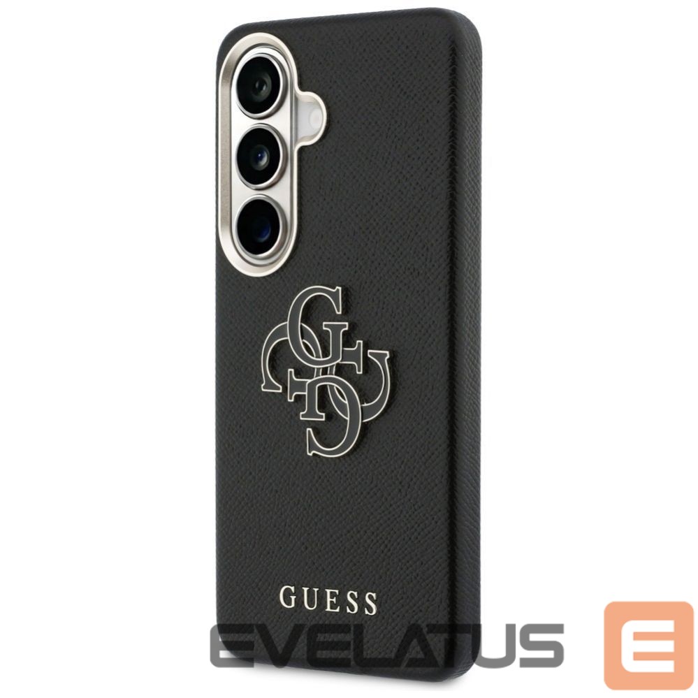 Kitos prekės Guess Guess Grained Big 4G Metal Logo Case for Samsung Galaxy S26+ - Brown