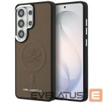 Kitos prekės Karl Lagerfeld  Karl Lagerfeld Embossed Ring Initials MagSafe Case for Samsung Galaxy S26 Ultra - Brown 