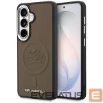 Kitos prekės Karl Lagerfeld  Karl Lagerfeld Embossed Ring Initials MagSafe Case for Samsung Galaxy S26+ - Brown 