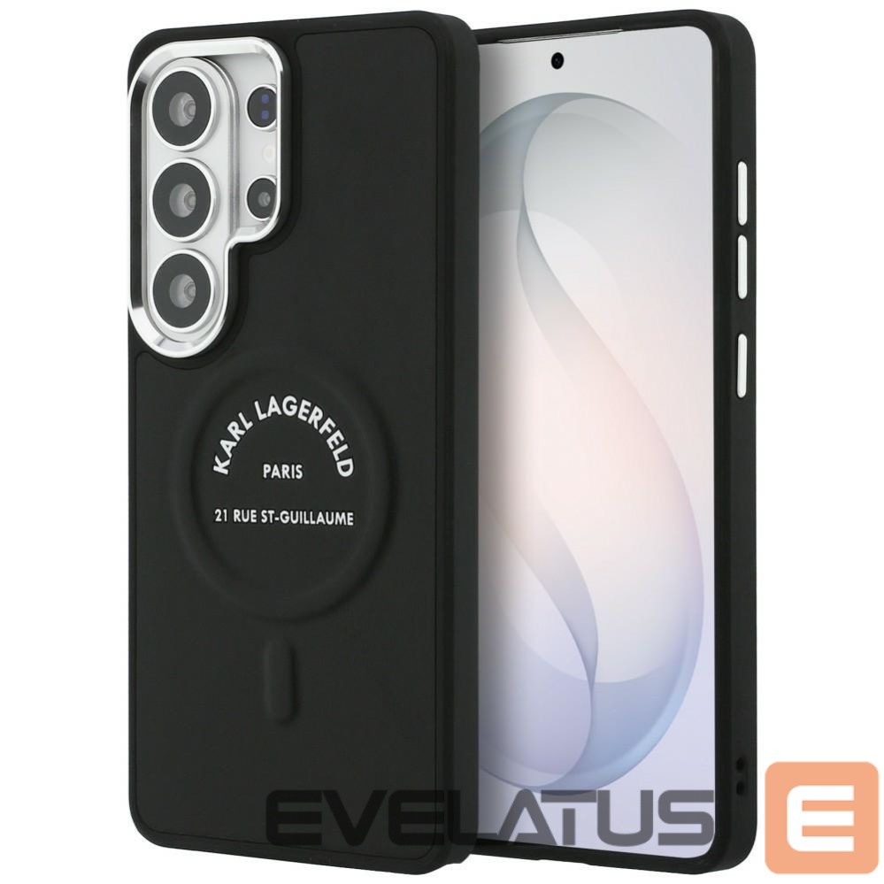 Kitos prekės Karl Lagerfeld Karl Lagerfeld Embossed Ring RSG Logo MagSafe Case for Samsung Galaxy S26 Ultra - Black
