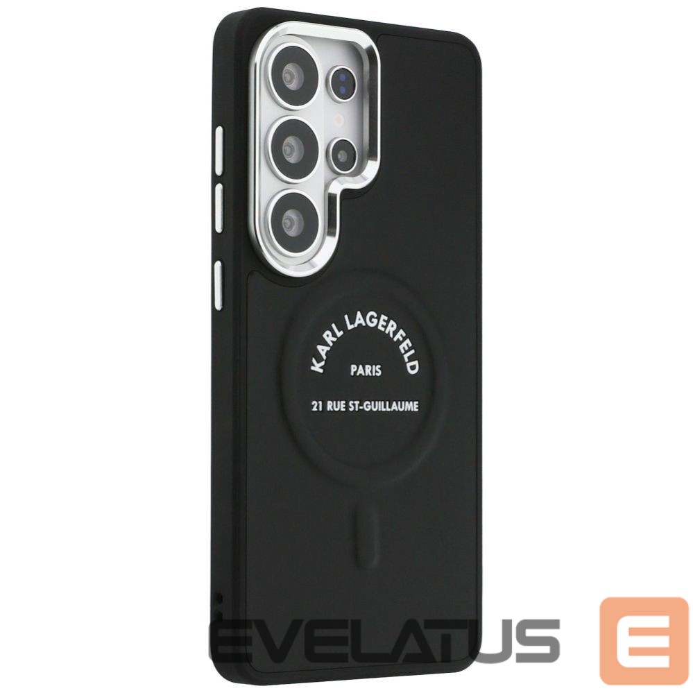 Kitos prekės Karl Lagerfeld Karl Lagerfeld Embossed Ring RSG Logo MagSafe Case for Samsung Galaxy S26 Ultra - Black