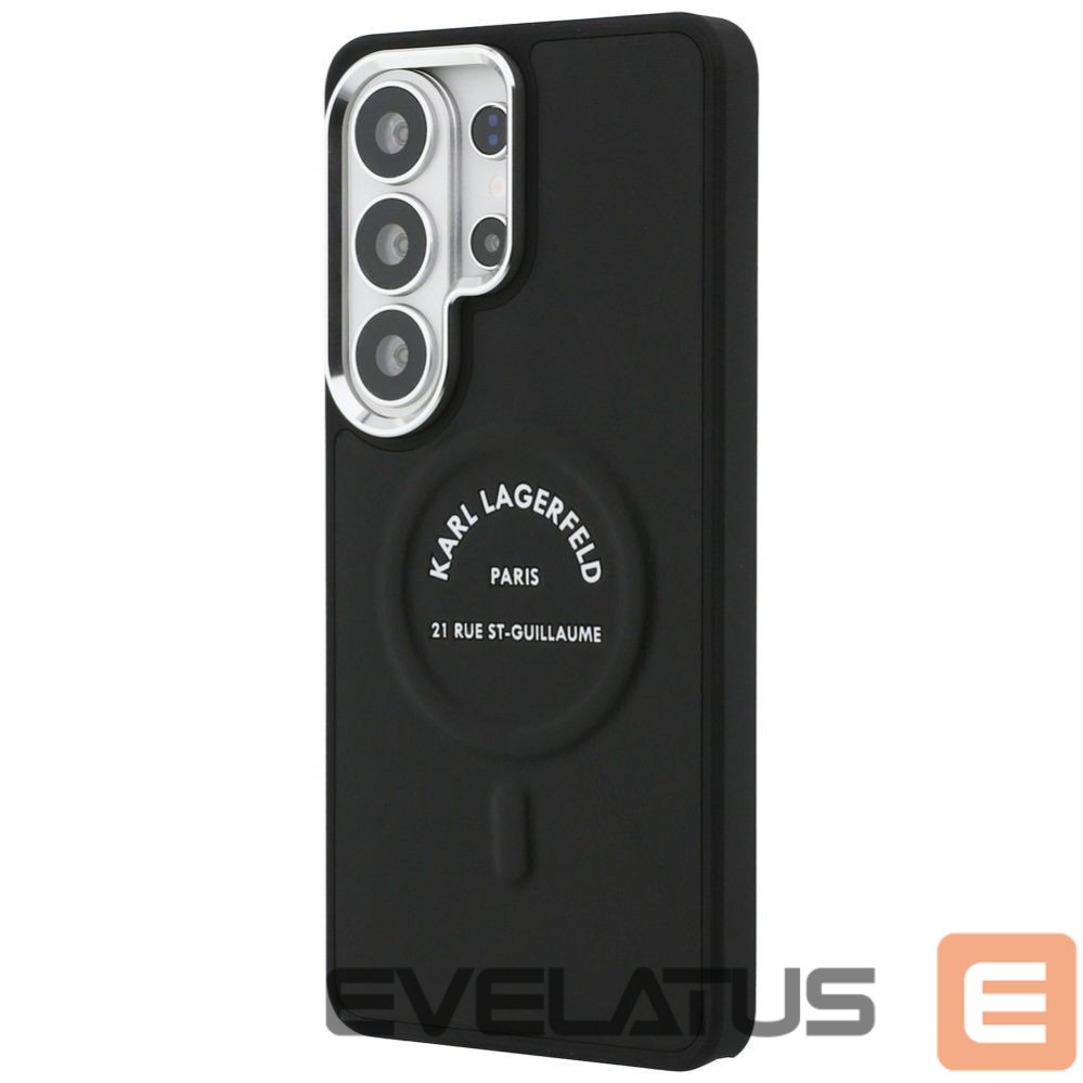 Kitos prekės Karl Lagerfeld Karl Lagerfeld Embossed Ring RSG Logo MagSafe Case for Samsung Galaxy S26 Ultra - Black