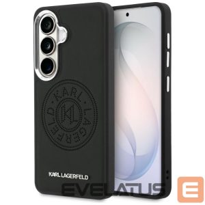Kitos prekės Karl Lagerfeld  Karl Lagerfeld Perforated KL MagSafe Case for Samsung Galaxy S26 - Black 