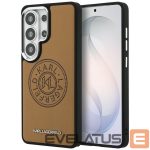 Kitos prekės Karl Lagerfeld  Karl Lagerfeld Perforated KL MagSafe Case for Samsung Galaxy S26 Ultra - Brown 