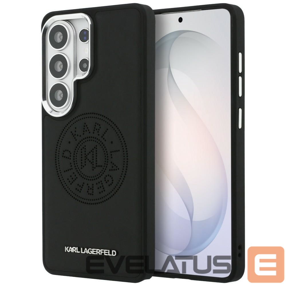 Kitos prekės Karl Lagerfeld Karl Lagerfeld Perforated KL MagSafe Case for Samsung Galaxy S26 Ultra - Black