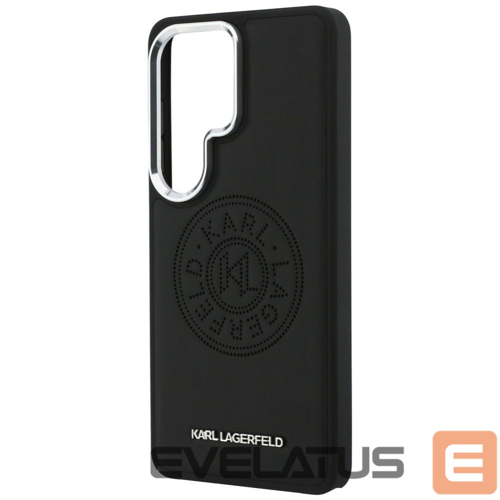 Kitos prekės Karl Lagerfeld Karl Lagerfeld Perforated KL MagSafe Case for Samsung Galaxy S26 Ultra - Black