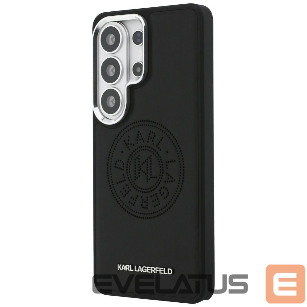 Kitos prekės Karl Lagerfeld Karl Lagerfeld Perforated KL MagSafe Case for Samsung Galaxy S26 Ultra - Black