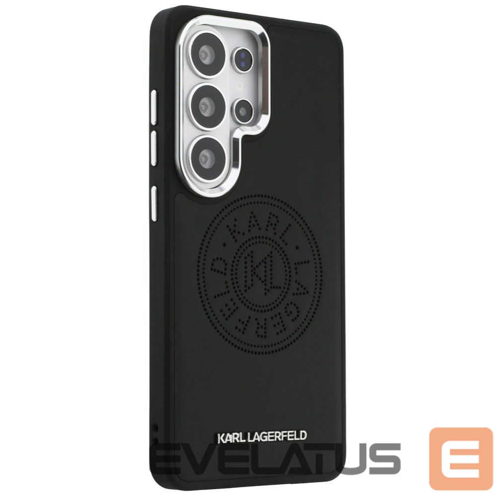 Kitos prekės Karl Lagerfeld Karl Lagerfeld Perforated KL MagSafe Case for Samsung Galaxy S26 Ultra - Black