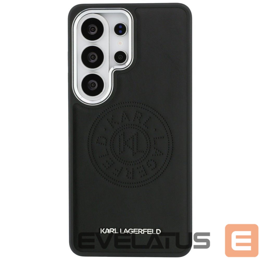 Kitos prekės Karl Lagerfeld Karl Lagerfeld Perforated KL MagSafe Case for Samsung Galaxy S26 Ultra - Black