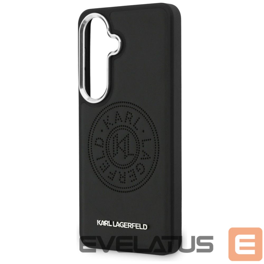 Kitos prekės Karl Lagerfeld Karl Lagerfeld Perforated KL MagSafe Case for Samsung Galaxy S26+ - Black