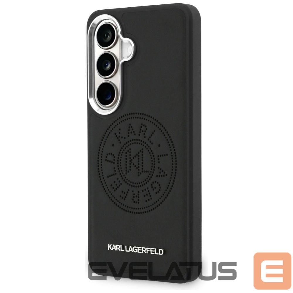 Kitos prekės Karl Lagerfeld Karl Lagerfeld Perforated KL MagSafe Case for Samsung Galaxy S26+ - Black