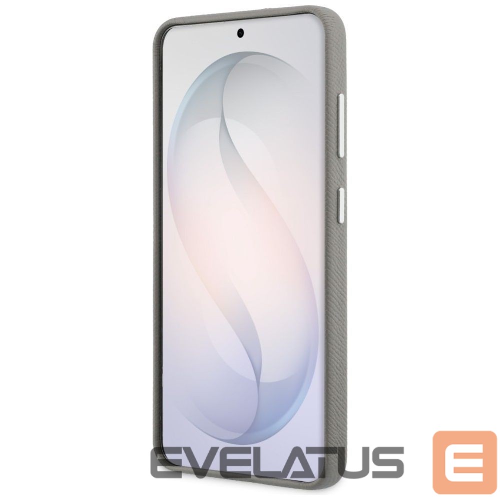 Kitos prekės Karl Lagerfeld Karl Lagerfeld Saffiano Double Heads Metal case for Samsung Galaxy S26 - silver