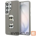 Kitos prekės Karl Lagerfeld  Karl Lagerfeld Saffiano Double Heads Metal case for Samsung Galaxy S26 Ultra - silver 