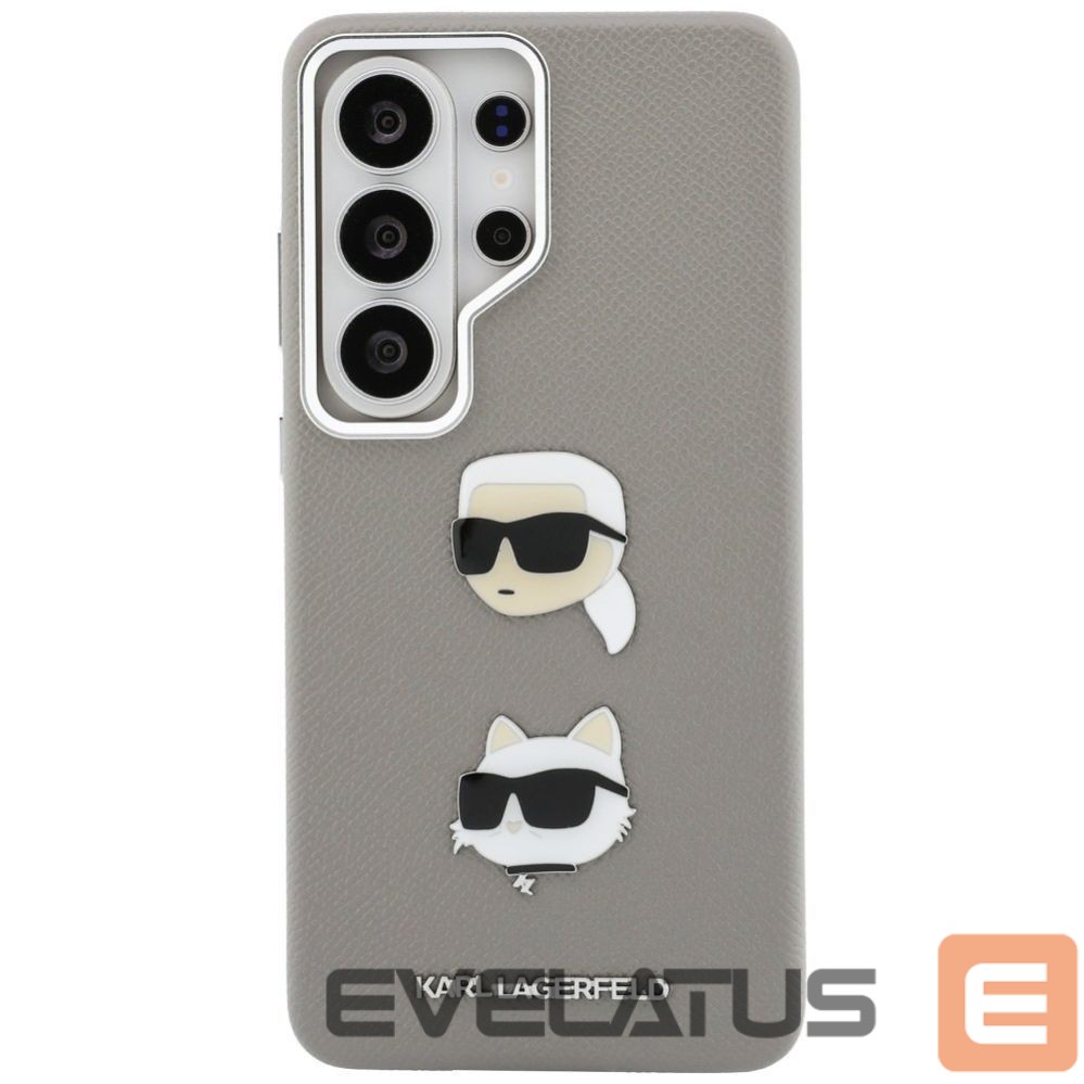 Kitos prekės Karl Lagerfeld Karl Lagerfeld Saffiano Double Heads Metal case for Samsung Galaxy S26 Ultra - silver