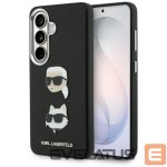 Kitos prekės Karl Lagerfeld  Karl Lagerfeld Saffiano Double Heads Metal Case for Samsung Galaxy S26+ - Black 