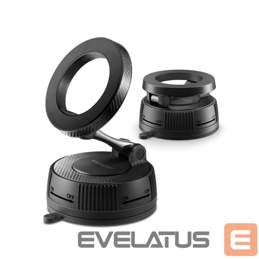 Kitos prekės Spigen Spigen MFT36 MagSafe Car Holder for Dashboard/Windshield - Black