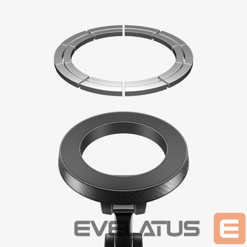 Kitos prekės Spigen Spigen MFT36 MagSafe Car Holder for Dashboard/Windshield - Black