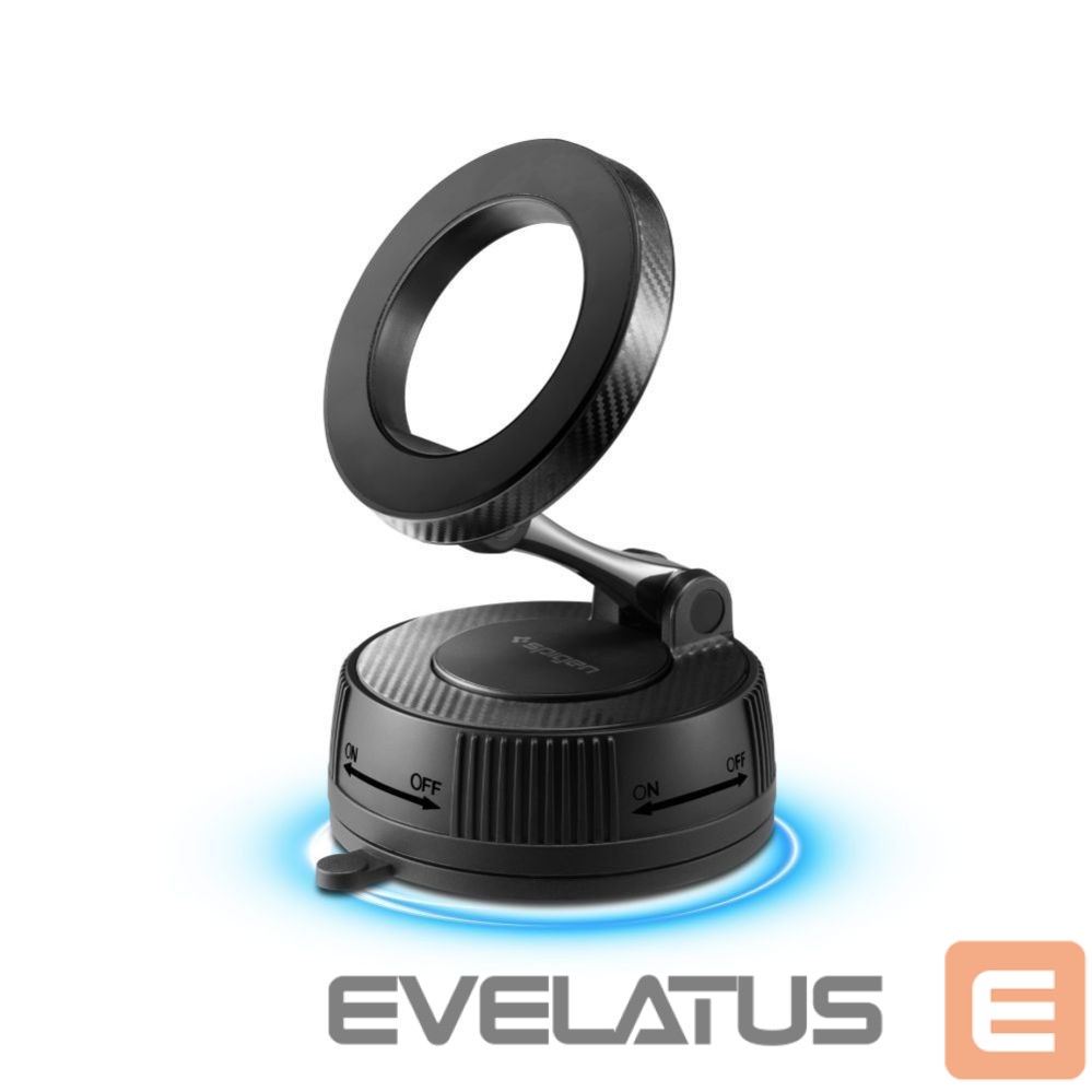 Kitos prekės Spigen Spigen MFT36 MagSafe Car Holder for Dashboard/Windshield - Black