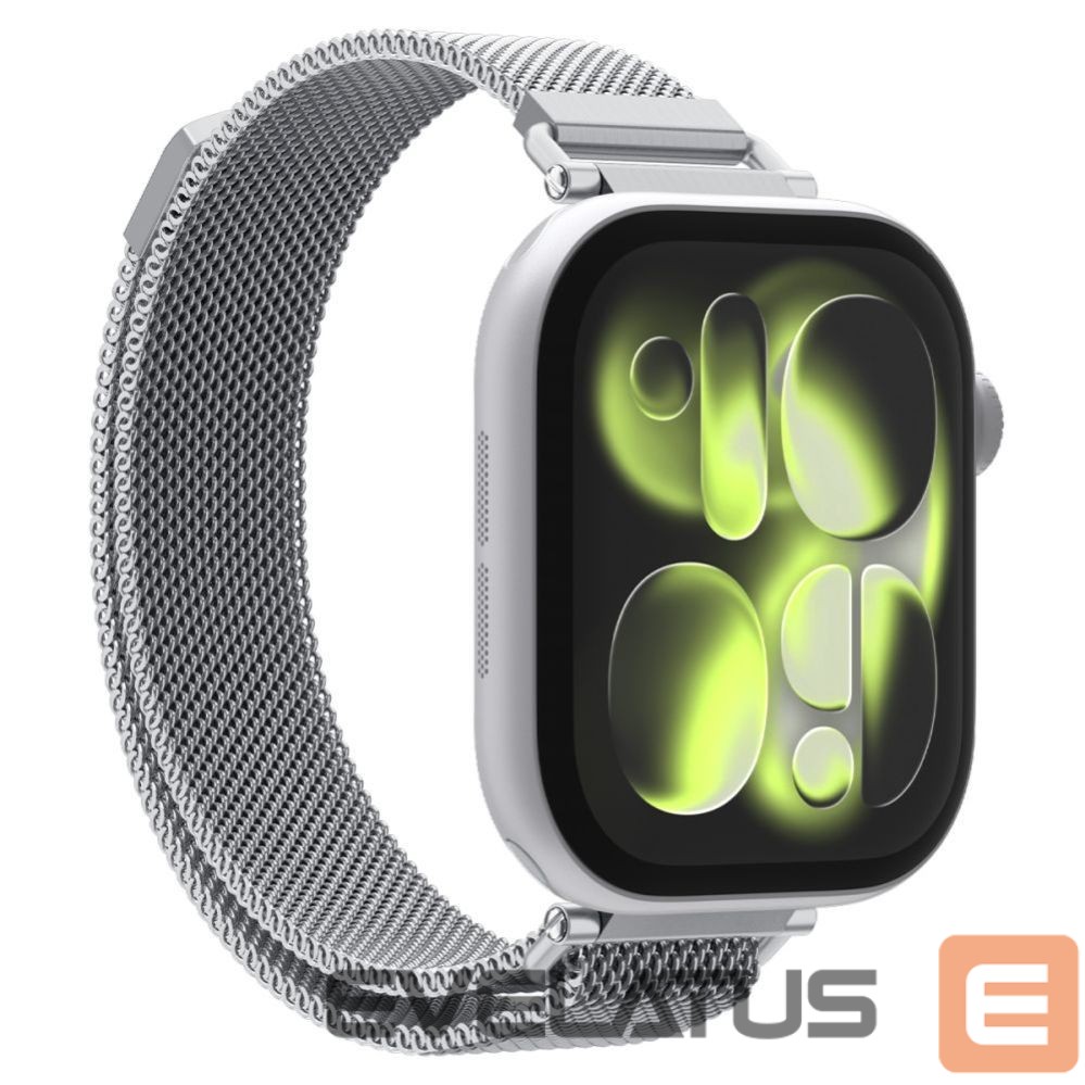 Kitos prekės Spigen Spigen WBM4 Strap for Apple Watch (40 / 41 / 42 mm) - Silver