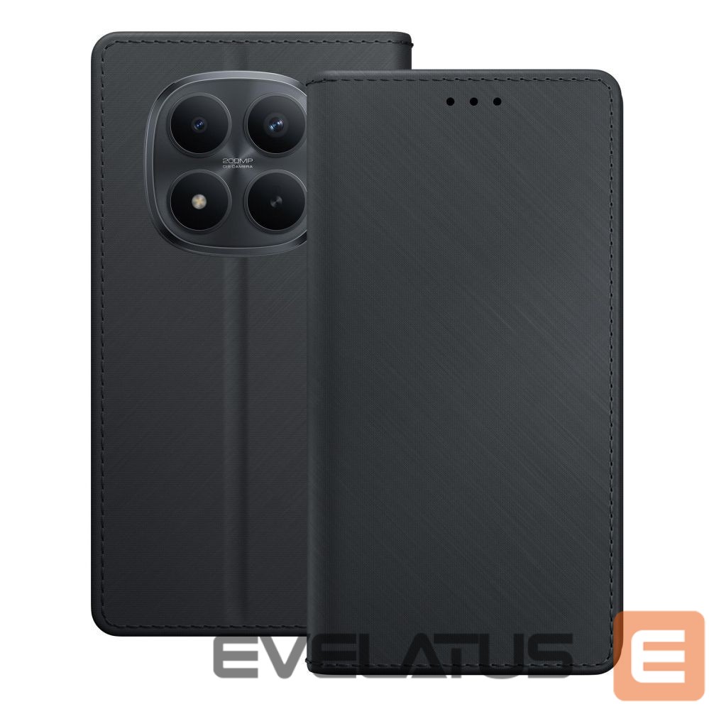 Kitos prekės 3MK 3mk Wallet Case for Xiaomi Redmi Note 15 Pro+ 5G - black