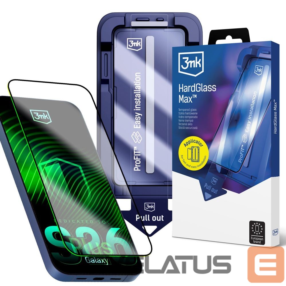 Kitos prekės 3MK 3mk HardGlass Max tempered glass for Samsung Galaxy S26+