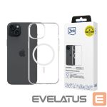 Kitos prekės 3MK  3mk Armor Magcase for iPhone 15 Plus - Transparent 