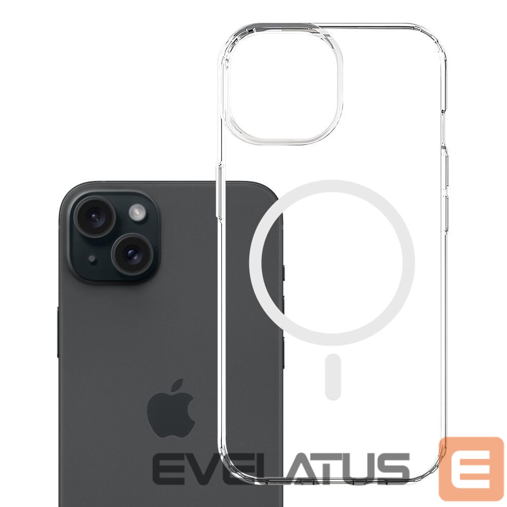 Kitos prekės 3MK 3mk Armor Magcase for iPhone 15 Plus - Transparent