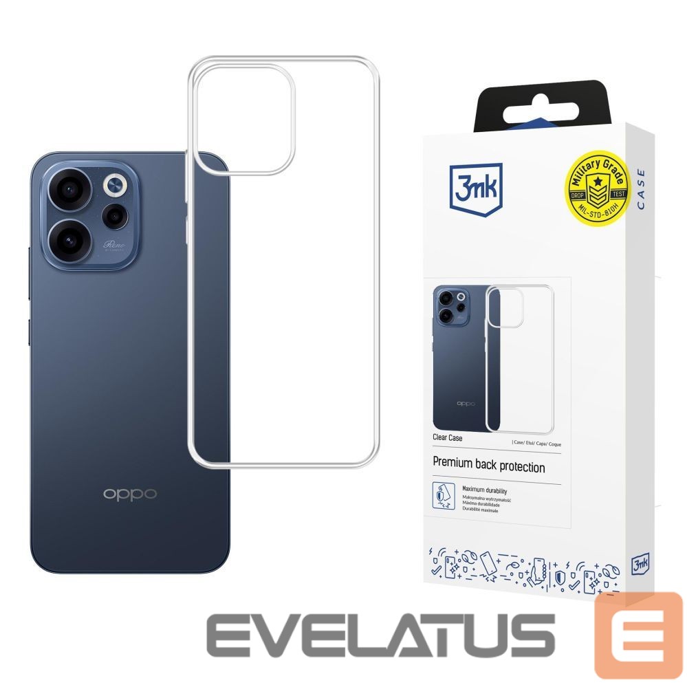 Kitos prekės 3MK 3mk Clear Case for Oppo Reno 15 F 5G / Reno 15 FS 5G (CPH2801) - transparent