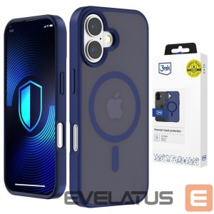 Kitos prekės 3MK  3mk Smoke MagCase for iPhone 17 - Blue-Translucent 