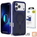 Kitos prekės 3MK  3mk Smoke MagCase for iPhone 17 Pro - Blue-Translucent 