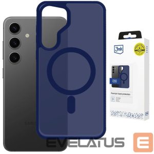 Kitos prekės 3MK  3mk Smoke MagCase for Samsung Galaxy S25 - Blue-Translucent 