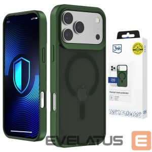 Kitos prekės 3MK  3mk Smoke MagCase for iPhone 17 Pro - Green-Translucent 