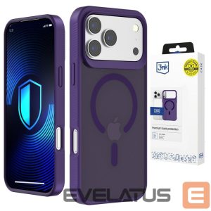 Kitos prekės 3MK  3mk Smoke MagCase for iPhone 17 Pro - Purple-Translucent 