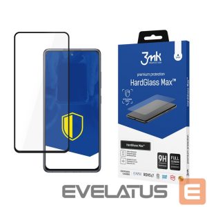 Kitos prekės 3MK  Reinforced Full Coverage Tempered Glass 3mk HardGlass Max Black for Samsung Galaxy S20 FE 5G / S20 Lite 