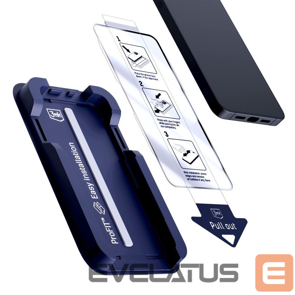Kitos prekės 3MK 3mk HardGlass Max tempered glass for Samsung Galaxy S25 Edge