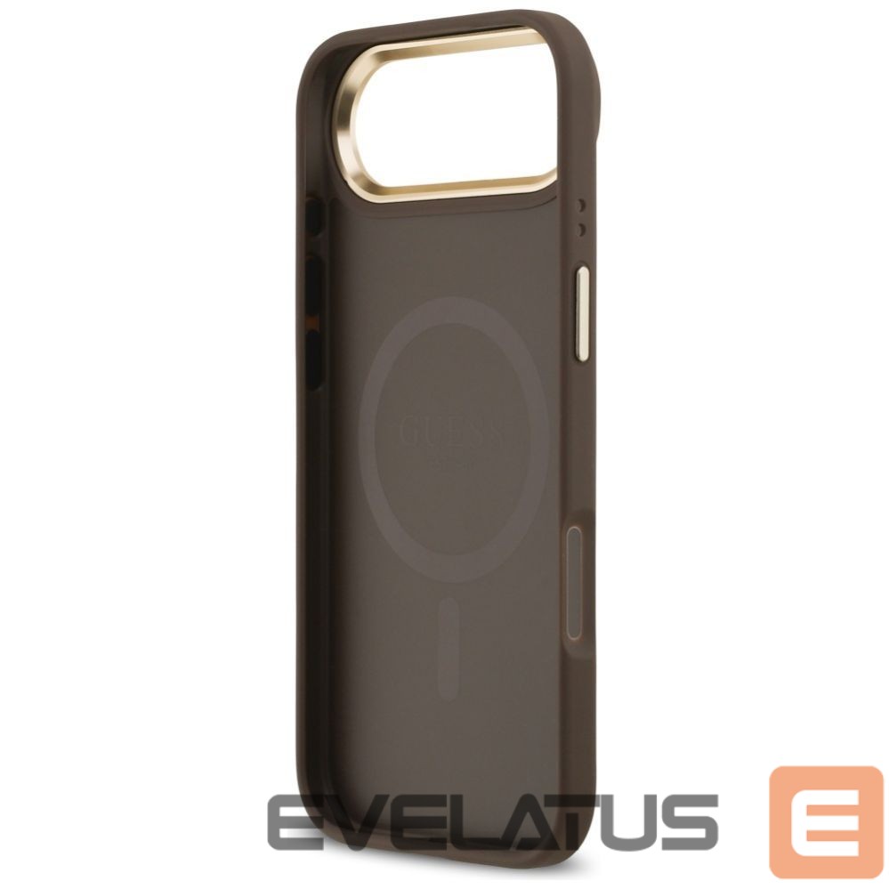 Kitos prekės Guess Guess 4G Stripe MagSafe case for iPhone Air - brown