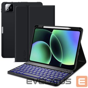 Kitos prekės Tech-Protect  Tech-Protect SC Pen + Keyboard Case for Xiaomi Pad 11.2" 7 / 7 Pro / 8 / 8 Pro - Black 