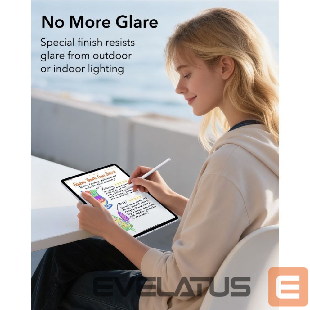 Kitos prekės ESR ESR Paper Feel Tempered Glass for iPad Air 10.9” (2020/2022) / 11” (2024/2025/2026)