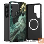 Kitos prekės Tech-Protect  Tech-Protect Lamano MagSafe Case for Samsung Galaxy S26 Ultra - Black and Green 