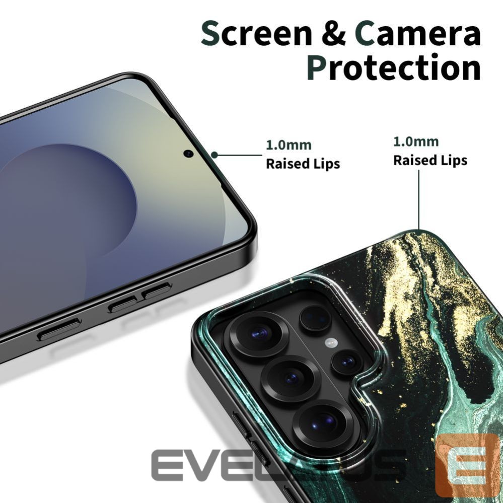 Kitos prekės Tech-Protect Tech-Protect Lamano MagSafe Case for Samsung Galaxy S26 Ultra - Black and Green