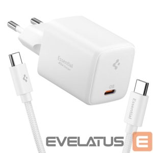 Kitos prekės Spigen  Spigen EE451EU Essential USB-C 45W Wall Charger - White 