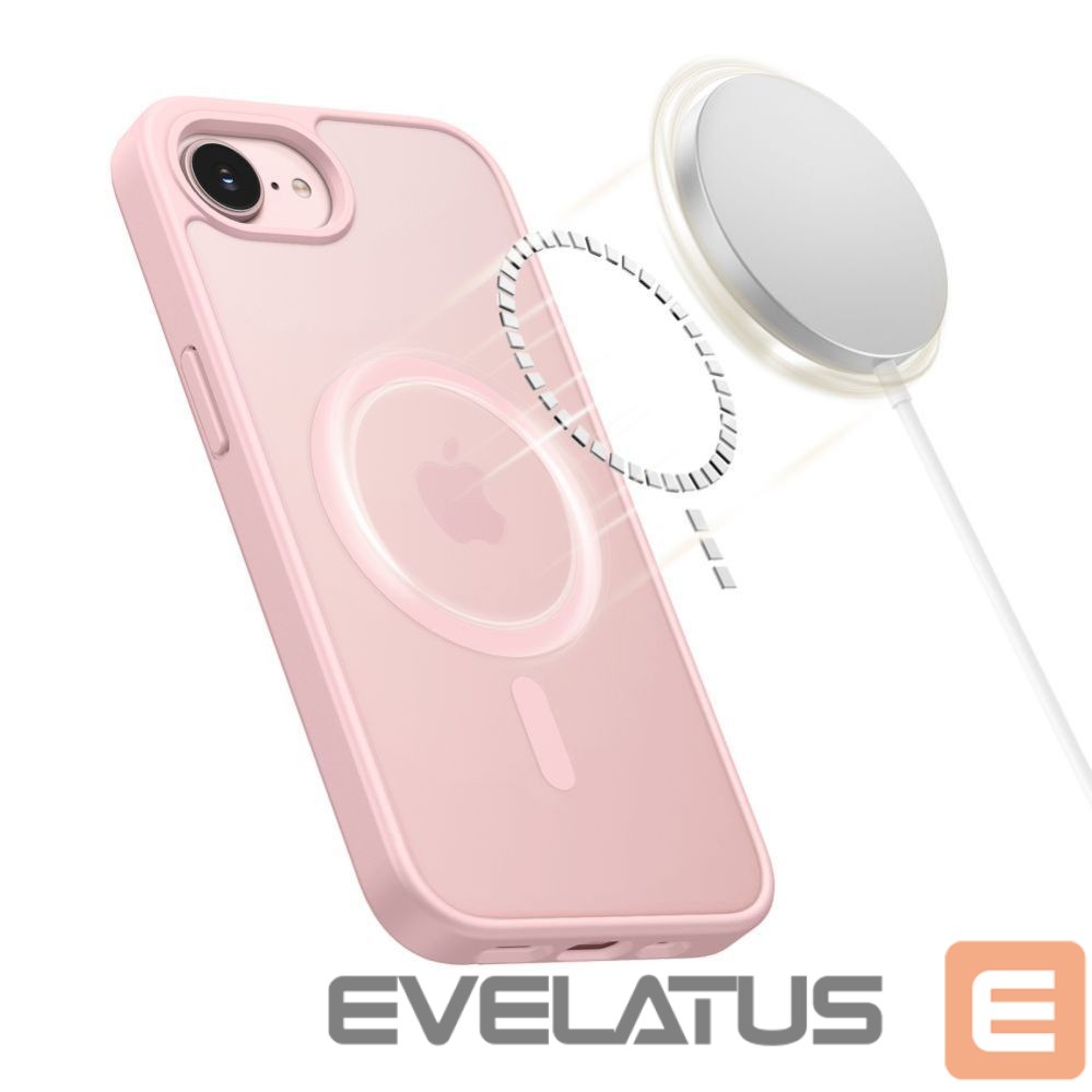 Kitos prekės Tech-Protect Tech-Protect BasicMag MagSafe Case for iPhone 16e / 17e - Matte Pink
