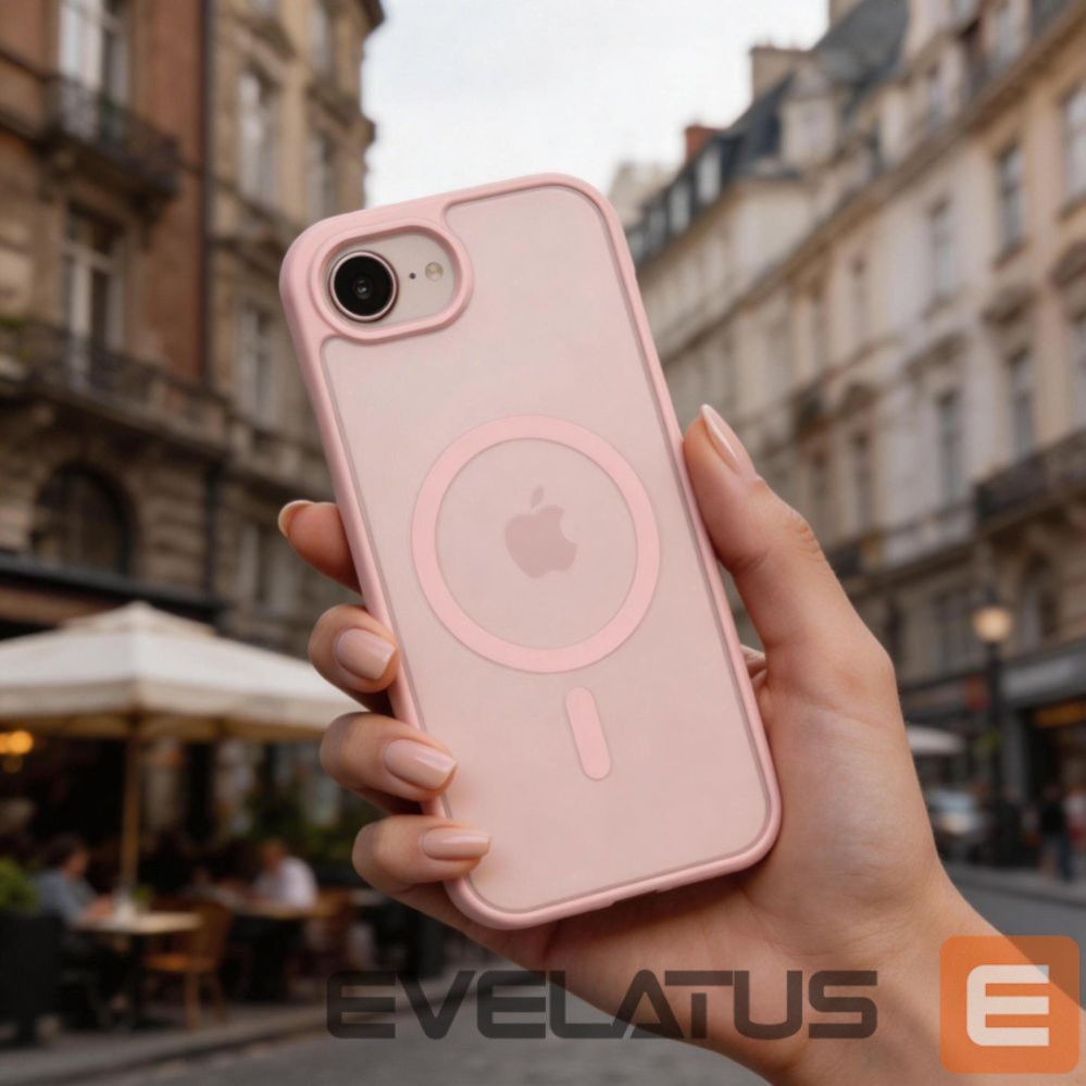 Kitos prekės Tech-Protect Tech-Protect BasicMag MagSafe Case for iPhone 16e / 17e - Matte Pink