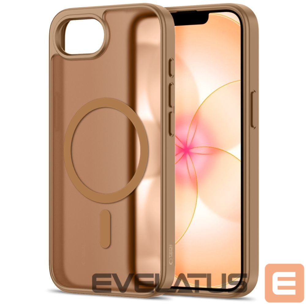 Kitos prekės Tech-Protect Tech-Protect BasicMag MagSafe Case for iPhone 16e / 17e - Brown