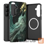Kitos prekės Tech-Protect  Tech-Protect Lamano MagSafe Case for Samsung Galaxy A57 5G - Black and Green 