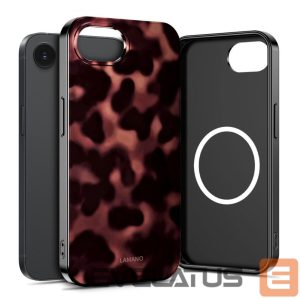 Kitos prekės Tech-Protect  Tech-Protect Lamano MagSafe case for iPhone 16e / 17e - black and brown 
