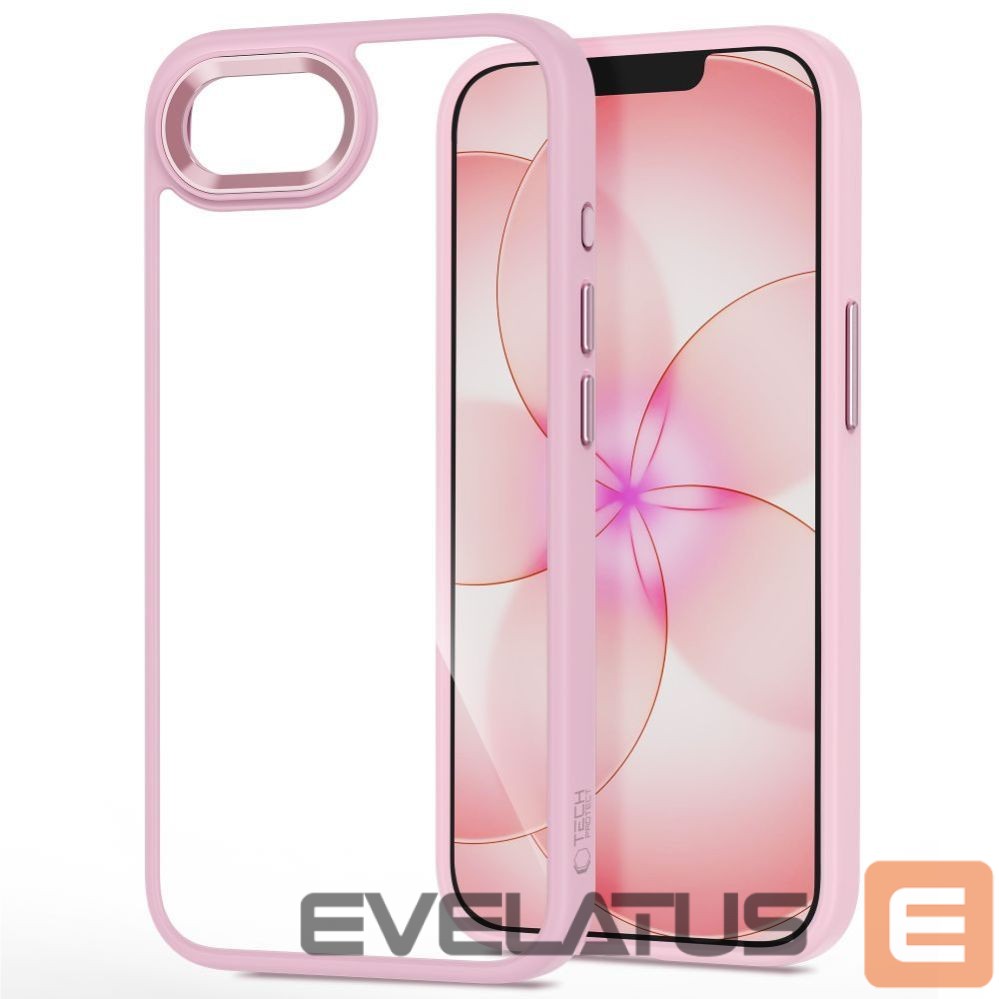 Kitos prekės Tech-Protect Tech-Protect Magmat Case for iPhone 16e / 17e - Transparent Pink